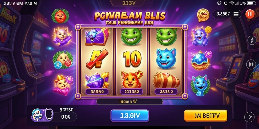 Gameplay seru di 333V dengan efek visual yang menawan.