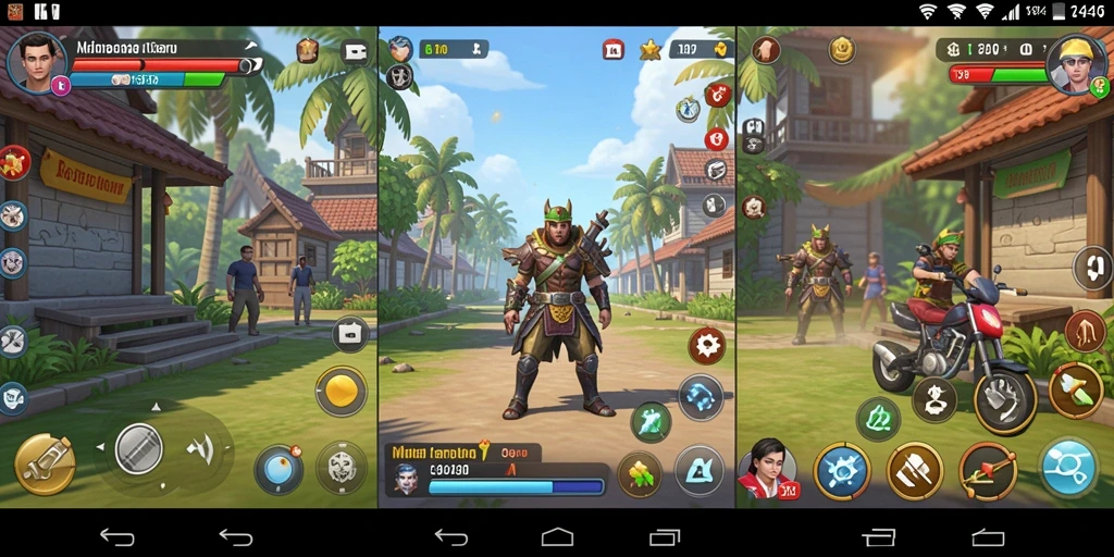 Tampilan menarik dari gameplay <strong>3446</strong> yang penuh warna.
