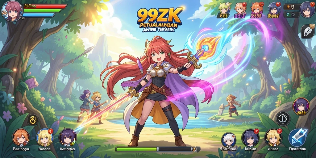 Gameplay menarik dengan karakter anime favorit dan pertarungan epik.