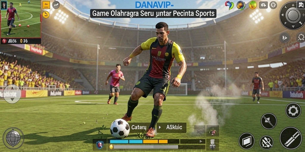 Tampilan gameplay seru dari DANAVIP yang membuat pemain terlibat.