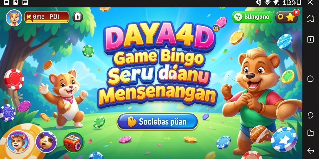 Gameplay menarik dan seru dari DAYA4D Bingo.