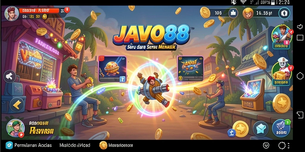 Gameplay Arcade yang dinamis dan penuh tantangan di JAVO88.