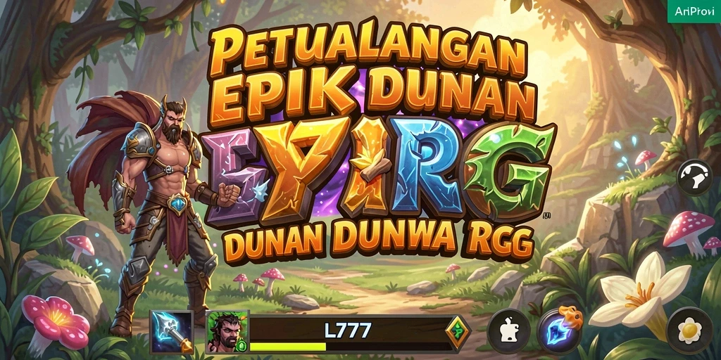 Tampilan menarik dari gameplay L777 dengan berbagai karakter dan monster.