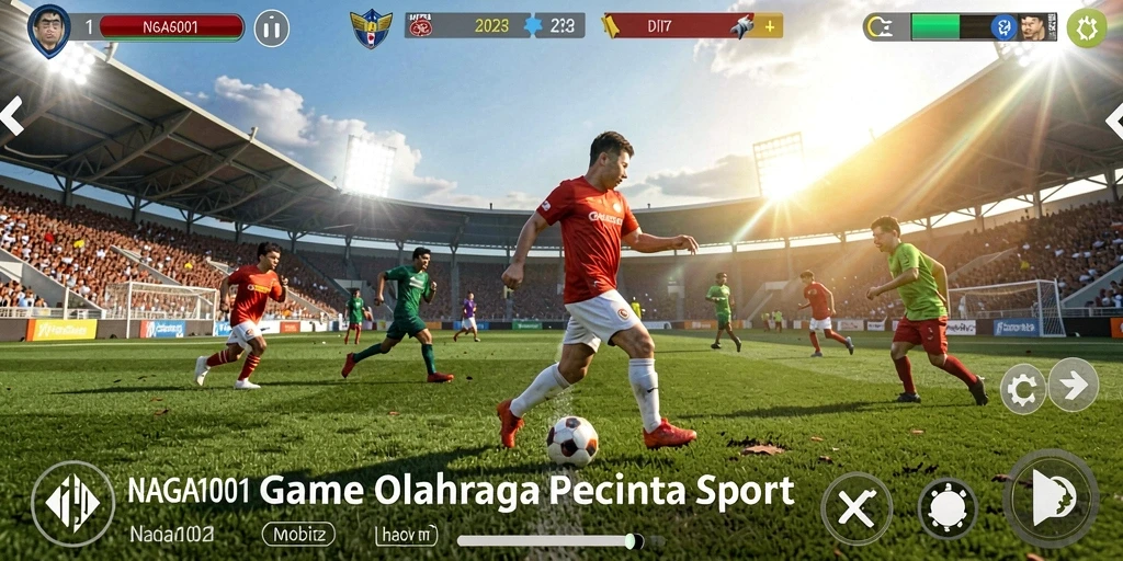 Screenshot gameplay NAGA1001 yang menunjukkan aksi seru di lapangan.
