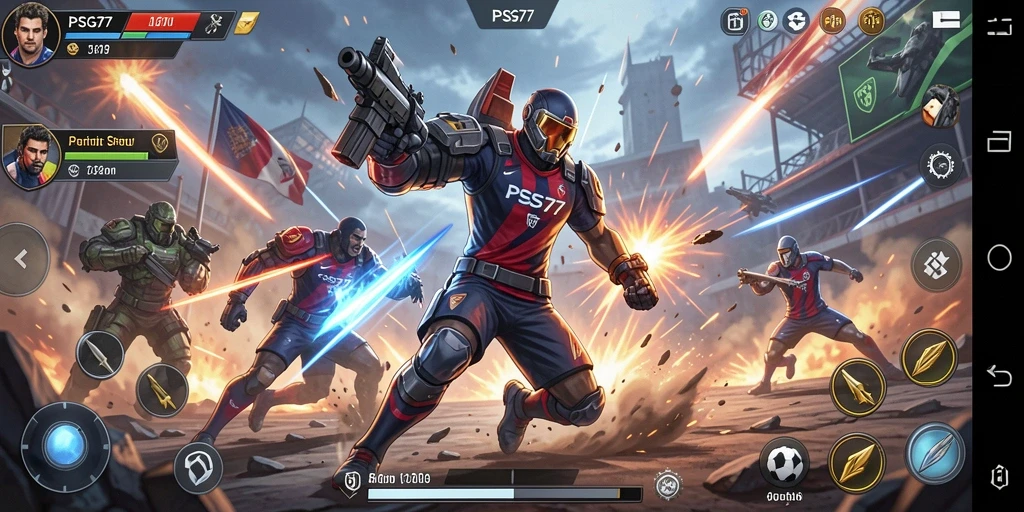 Gameplay seru PSG77 dengan aksi mendebarkan.