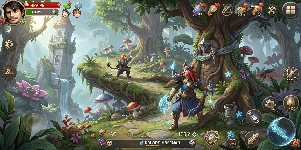 Screenshot dari gameplay menarik RPVIP5 dengan petualangan seru.