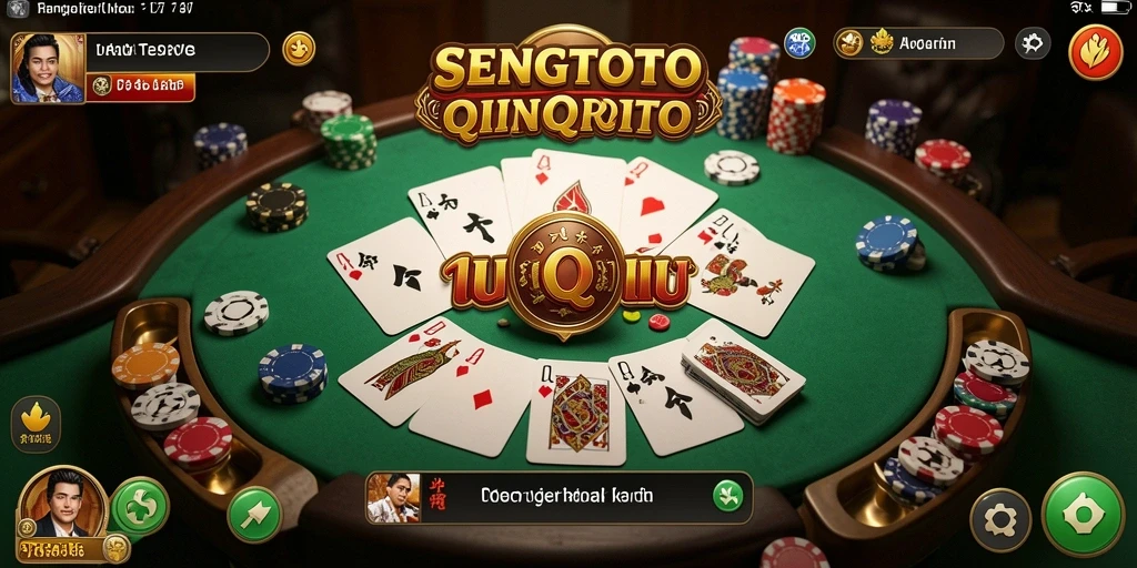 Tampilan gameplay QiuQiu yang menarik dan interaktif di SENGTOTO.