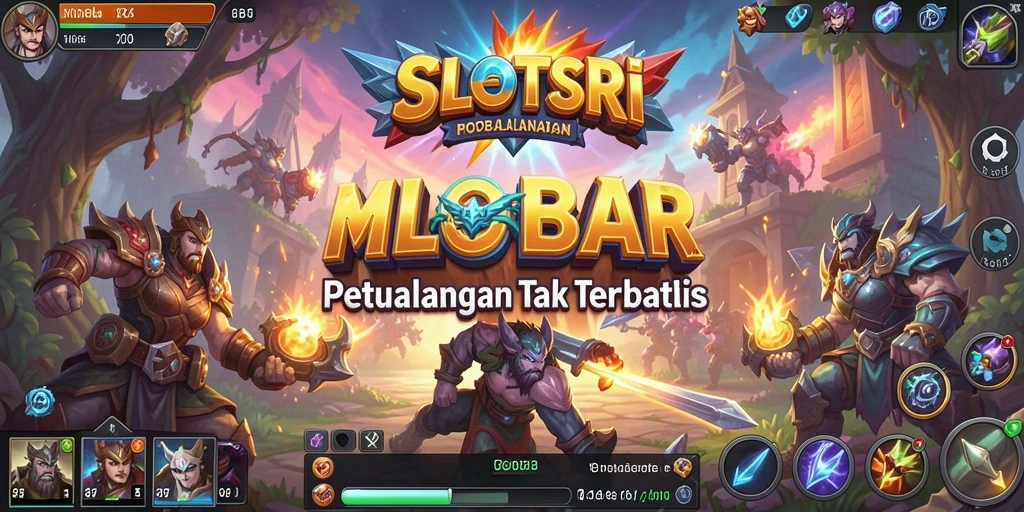 Tangkapan layar menunjukkan pertempuran seru di game MOBA.