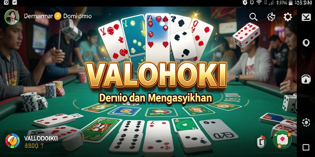 Tampilan game VALOHOKI dengan gameplay seru.