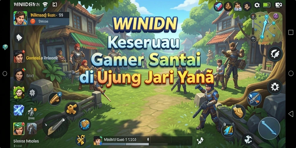 Tampilan gameplay WINIDN yang penuh warna dan interaktif.